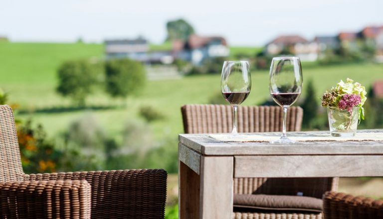 Terrasse mit Weitblick